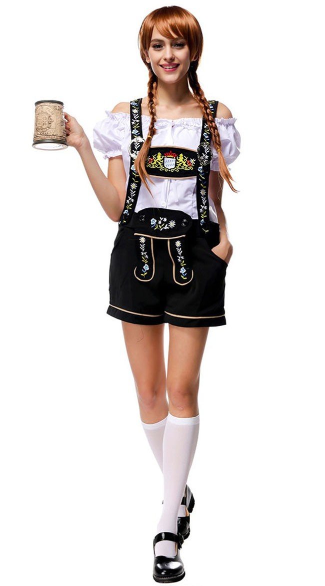 Edelweiss Tyroler Oktoberfest Lederhosen 