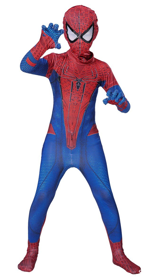 Nyt Spiderman 2 Kostume til Børn og Voksne Superhelte Kostumer