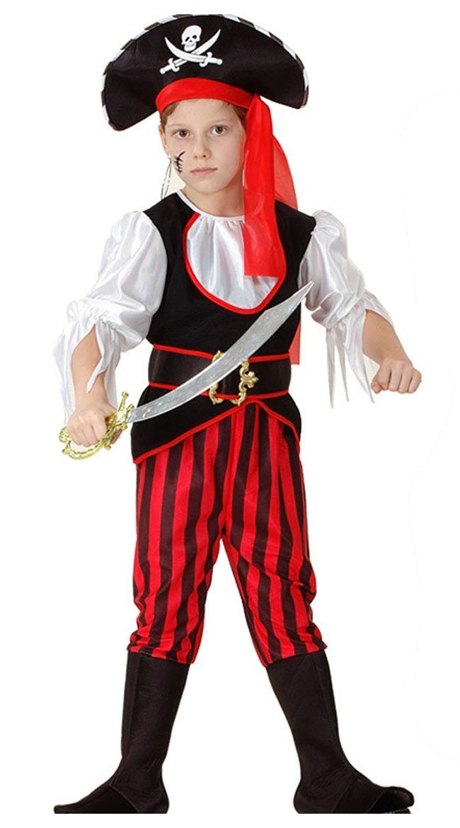 Halloween Vikingetid Pirat Kostume Dreng