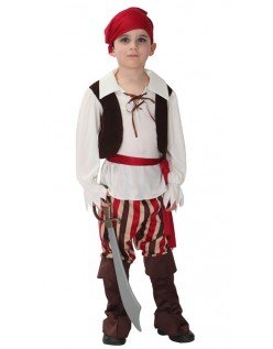 Klassisk Børn Pirat Kostume Til Halloween