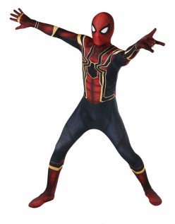 Avengers 3 Homecoming Spiderman Kostume Børn