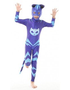 Børnekostume Pj Masks Catboy Kostume Med Hale