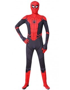 Spiderman Far From Home Peter Parker Kostume Bodysuit Voksne