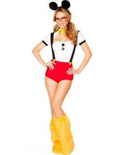 Nerdy Minnie Mouses Kostume