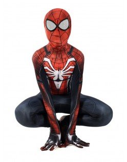 PS4 Spiderman Kostume til Børn og Voksne Halloween Superhelte Kostumer