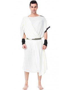 Græsk Romersk Toga Kostume Til Mænd