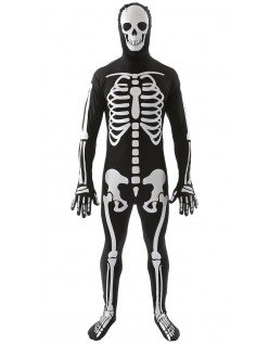 Halloween Skelet Kostume Til Mænd